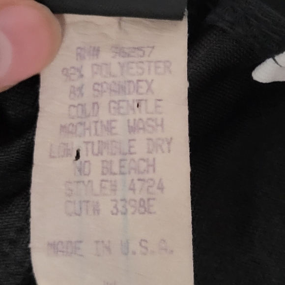 Per Seption Black And White Tenniscore Cross Back Dress - Picture 7 of 7